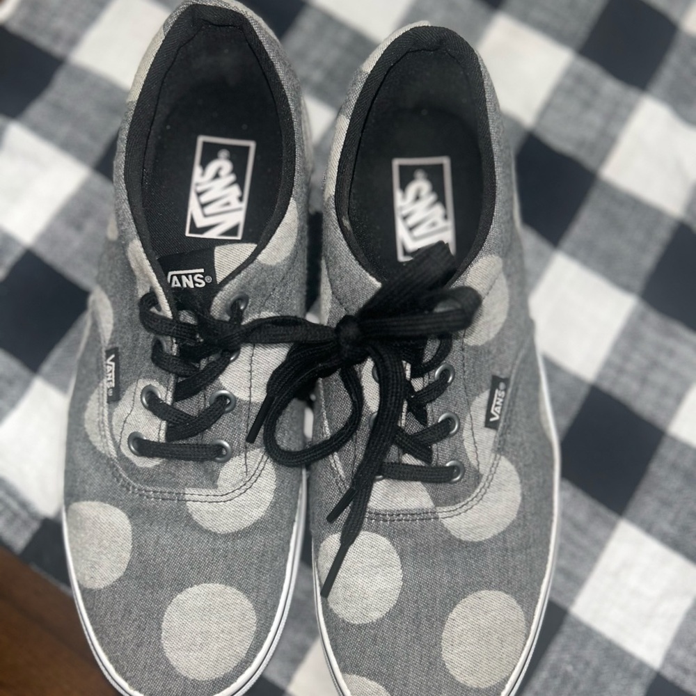 Vans Monochrome Polka Dot Sneakers